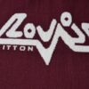 LV T-shirt Short-Sleeved Cotton Intarsia Crewneck
