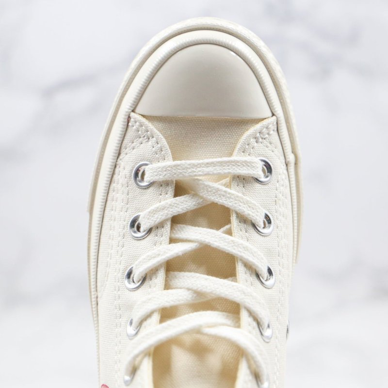 Converse Chuck Taylor All Star 70s X Comme des Garçons Play Long Shaft White