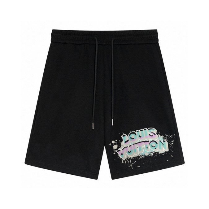 1-73-3.jpg LV Shorts Black Splash Logo