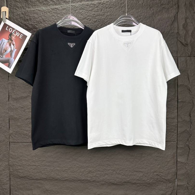 PRD T-shirt Logo Patch Black/White