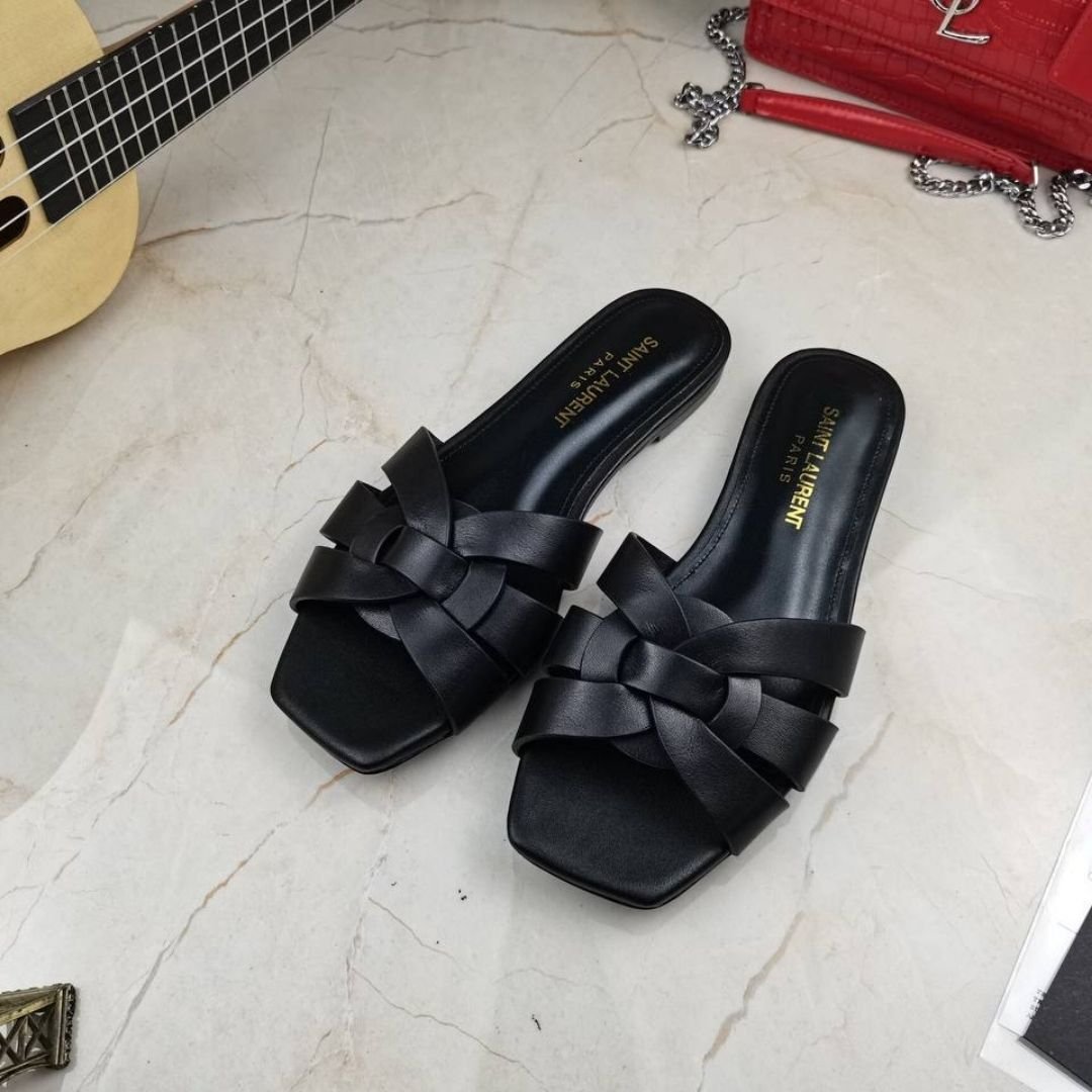 145-2.jpg S – Tribute Leder-Mulesandalen