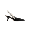 154.png JDR DECOLLETÈ SLINGBACK NERO OPACO