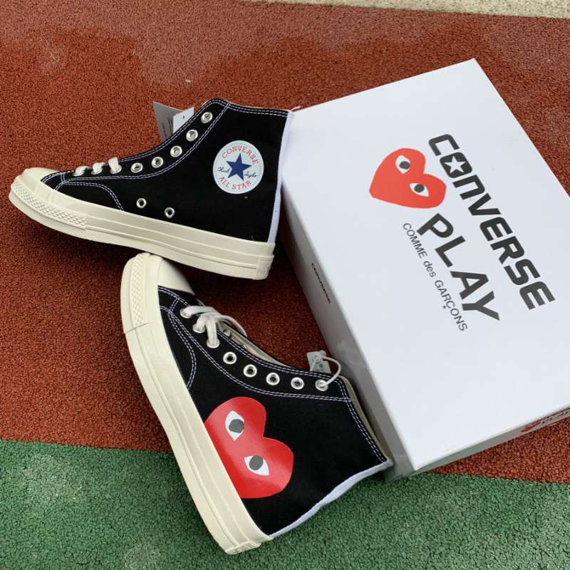 Converse Chuck Taylor All Star 70s X Comme des Garçons Play Long Shaft Black
