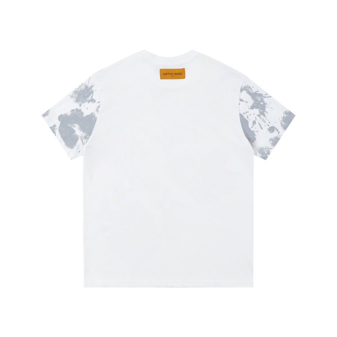 2-63-1.jpg LV T-shirt White Blue Print