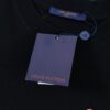 3-150.jpg LV T-Shirt Multicolor Logo Black