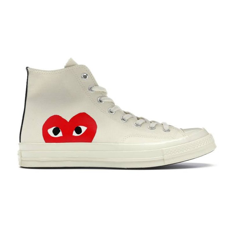 Converse Chuck Taylor All Star 70s X Comme des Garçons Play Long Shaft White