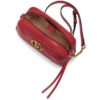 BORSA A SPALLA DONNA GG MARMONT MATELASSÉ PICCOLA ROSSO