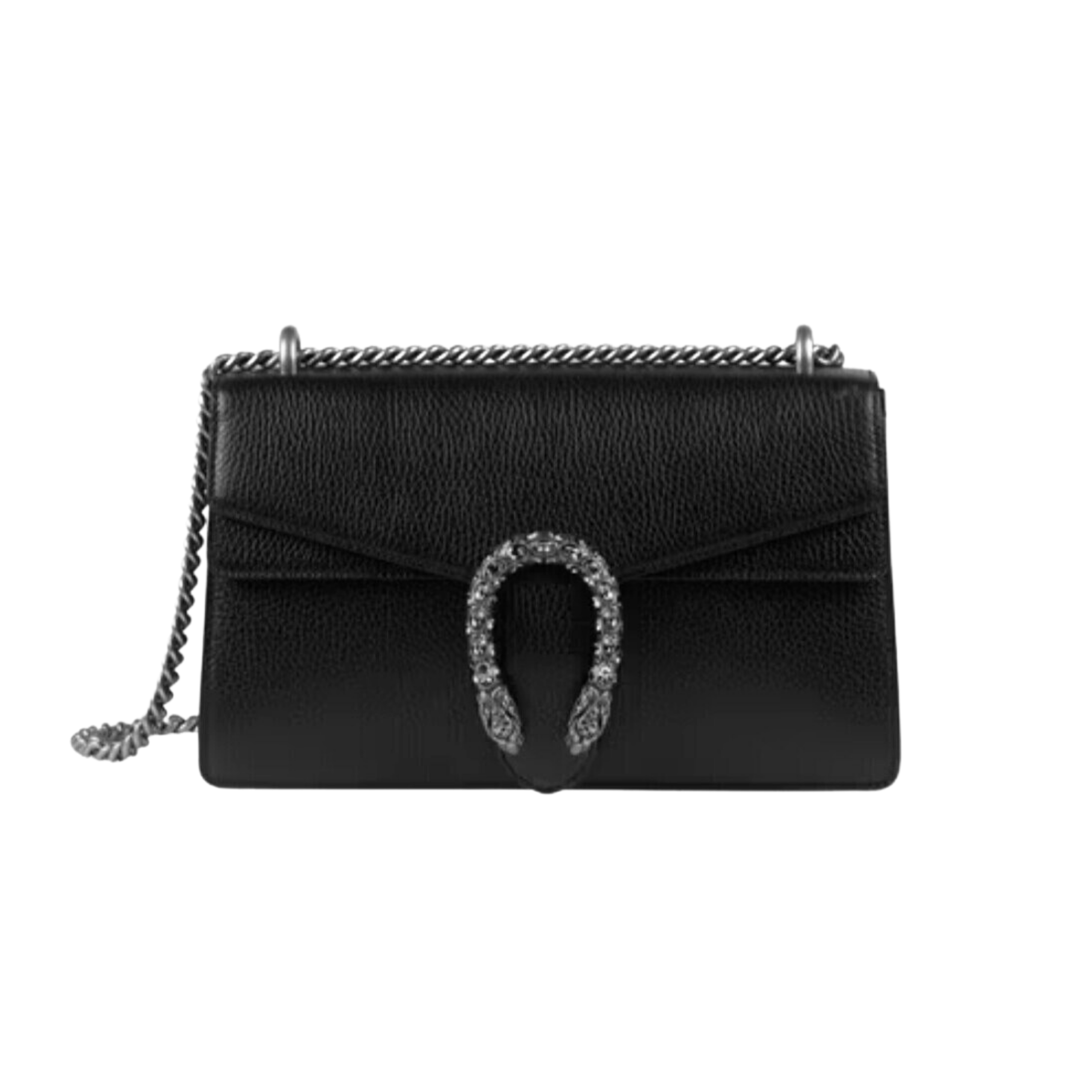 BORSA A TRACOLLA DIONYSUS IN PELLE NERA