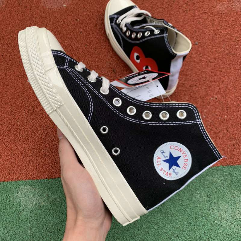 Converse Chuck Taylor All Star 70s X Comme des Garçons Play Long Shaft Black