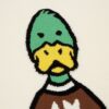 LV T-shirt Duck Beige
