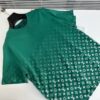 46ccae39.jpg LV T-shirt SE Monogram Gradient Green