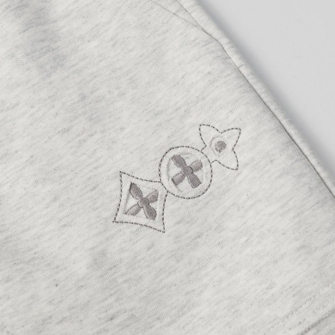 LV Shorts Light Gray