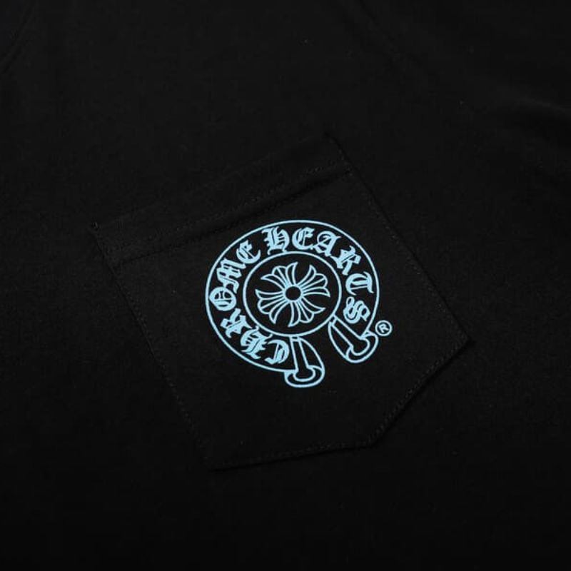 CHRM HRTS T-Shirt Triple Cross Logo Black