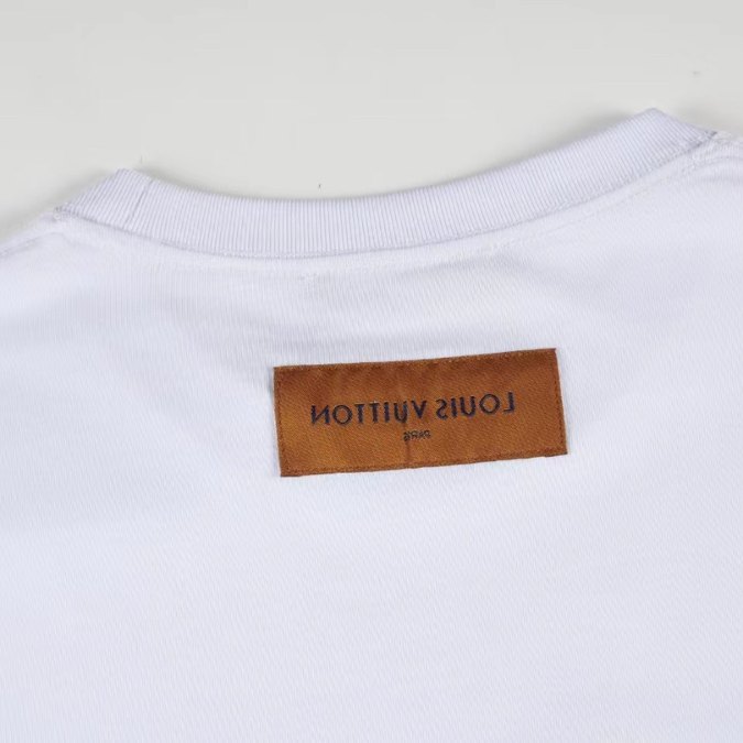5-58.jpg LV T-Shirt Drip Print White