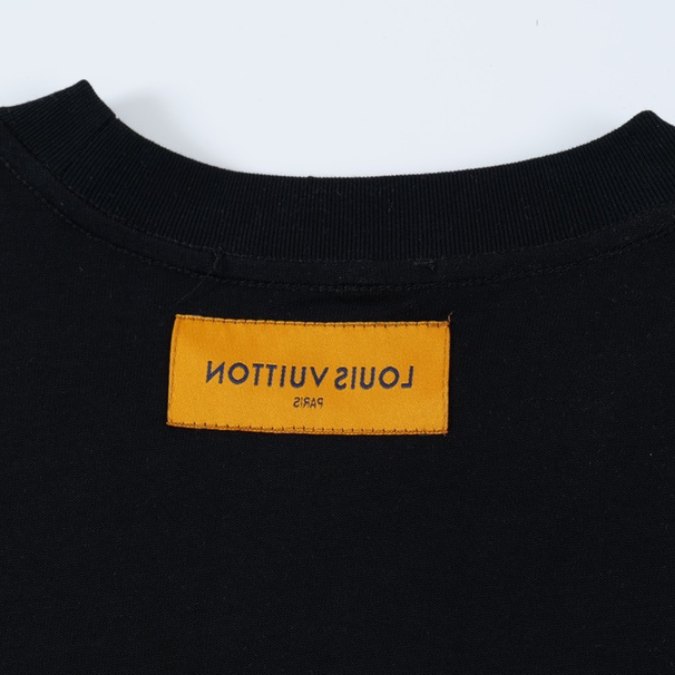 LV T-shirt Black Monogram Pulse