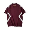 LV T-shirt Short-Sleeved Cotton Intarsia Crewneck