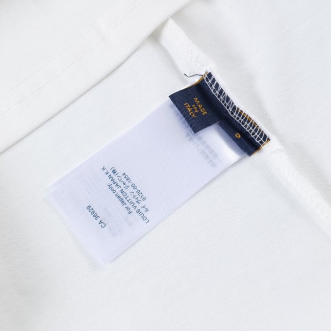 LV T-Shirt Paint-Splatter White