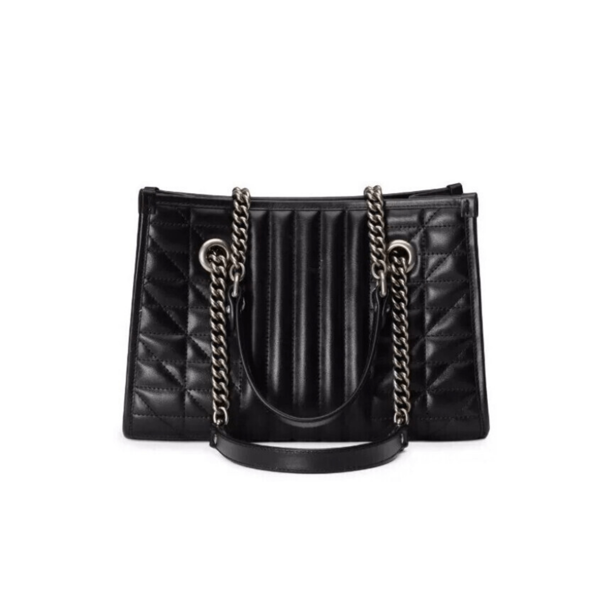 BORSA DONNA TOTE LOGO GG MARMONT PICCOLA MATELASSÉ COLORE NERO