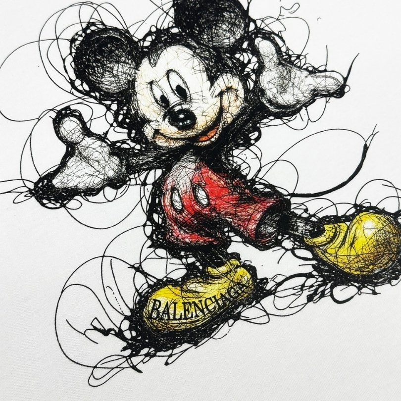 BLNCG T-shirt Mickey Mouse Print