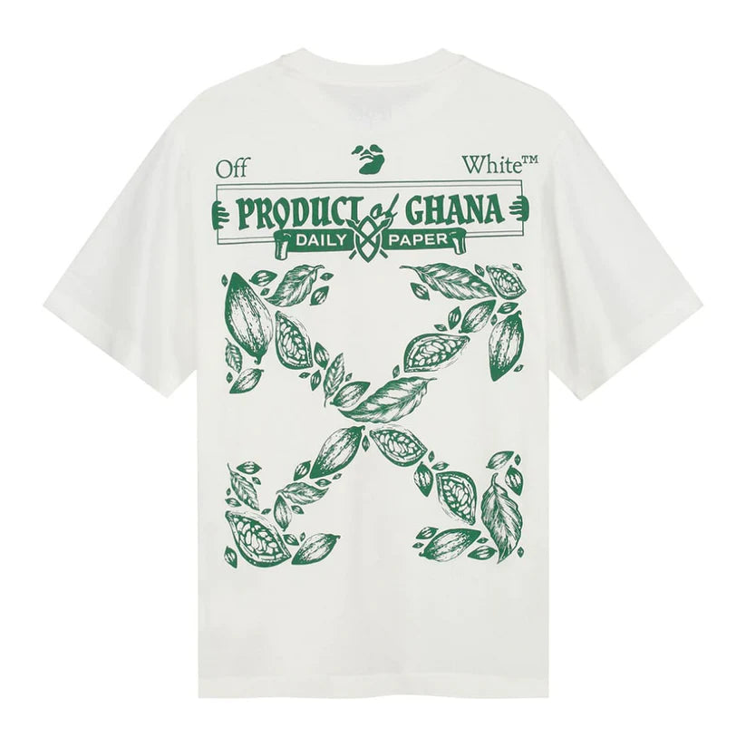 OFF-WHT x Daily Paper x Surf Ghana White T-shirt