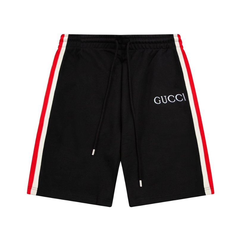 THRH-2.jpg GG Shorts Stripe Logo Black