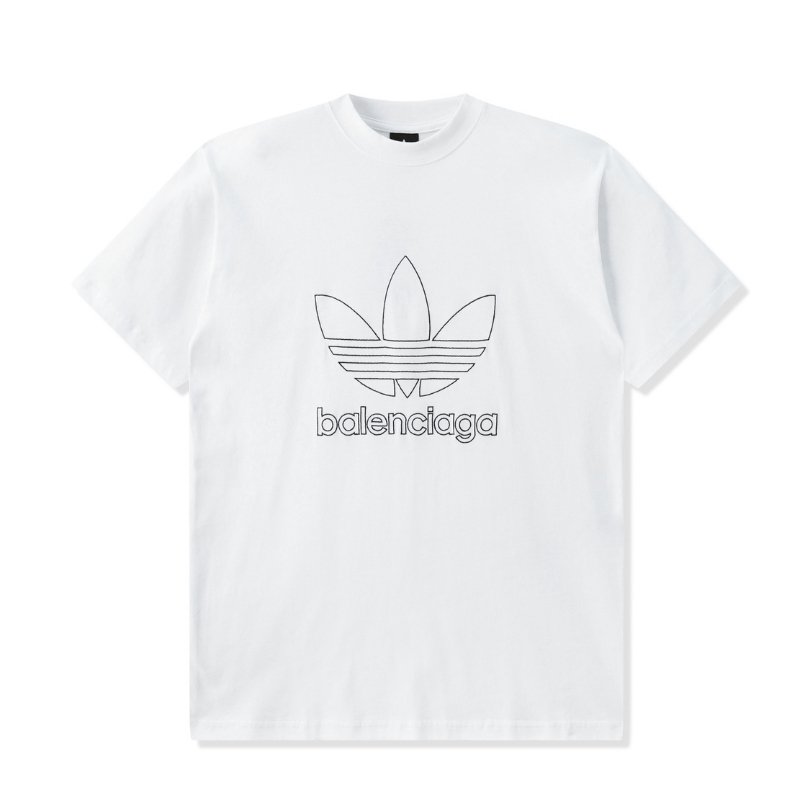 BLNCG x Adidas T-shirt Trefoil Logo White