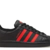 ADIDAS SUPERSTAR ‘CORE BLACK VIVID RED’
