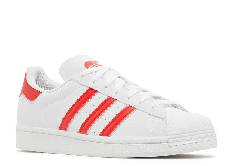 ADIDAS SUPERSTAR ‘WHITE VIVID RED’