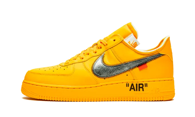 AF1 Low 0ff-White University Gold Metallic