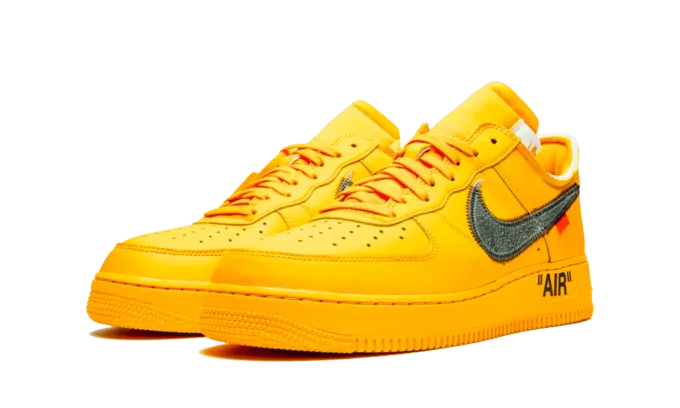 AF1 Low 0ff-White University Gold Metallic