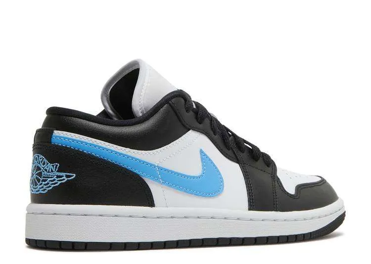 AIR JORDAN 1 LOW ‘BLACK UNIVERSITY BLUE’