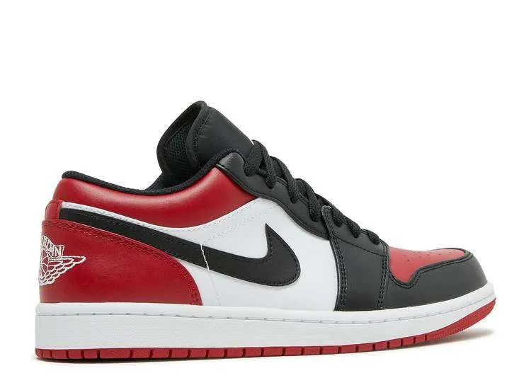 AIR JORDAN 1 LOW ‘BRED TOE’