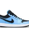 AIR JORDAN 1 LOW ‘UNIVERSITY BLUE BLACK’