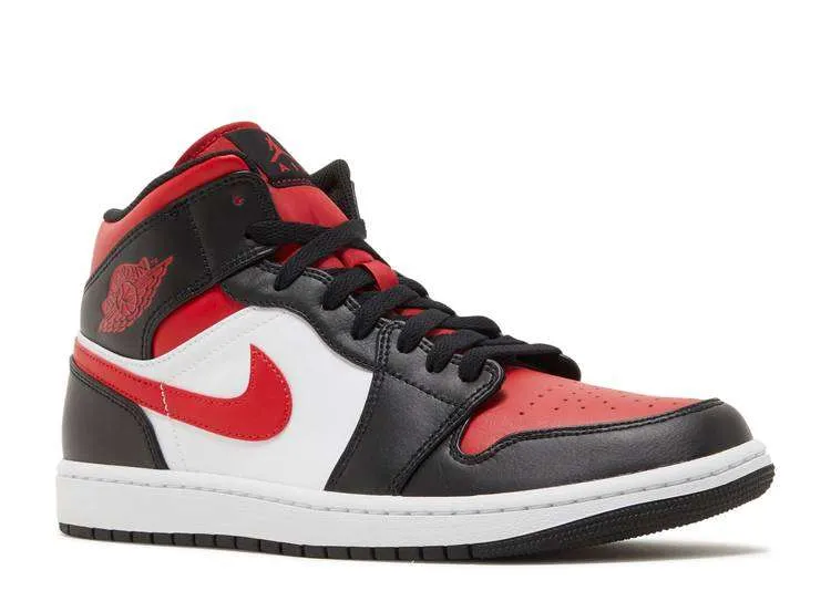 AIR JORDAN 1 MID ‘BLACK FIRE RED’