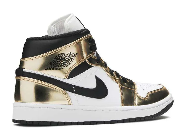 AIR JORDAN 1 MID ‘METALLIC GOLD’