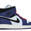 AIR JORDAN 1 MID ‘NAVY BLUE RED’