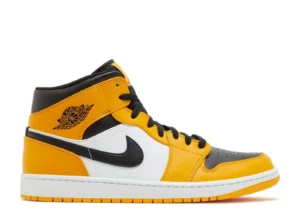 AIR JORDAN 1 MID ‘REVERSE YELLOW TOE’