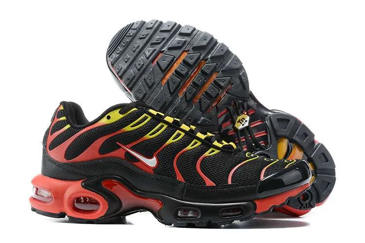 AIR MAX PLUS TN ‘GRADIENT BLACK RED YELLOW’