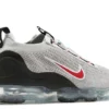 AIR VAPORMAX 2021 FLYKNIT ‘LIGHT BONE UNIVERSITY RED’