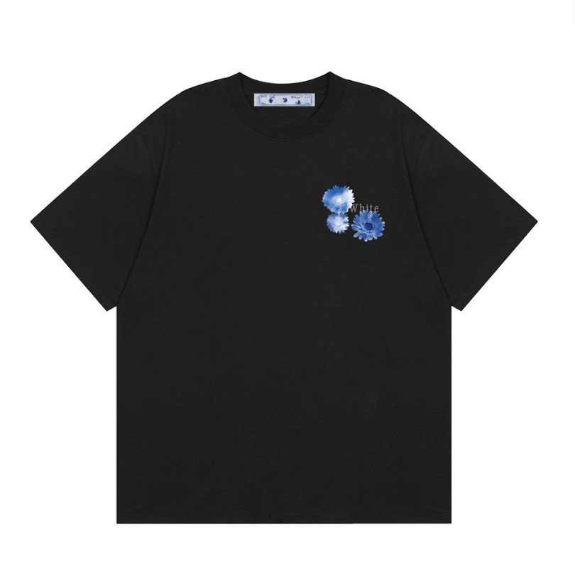 OFF-WHT T-shirt Floral Arrows Graphic