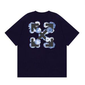 OFF-WHT T-shirt Floral Arrows Graphic