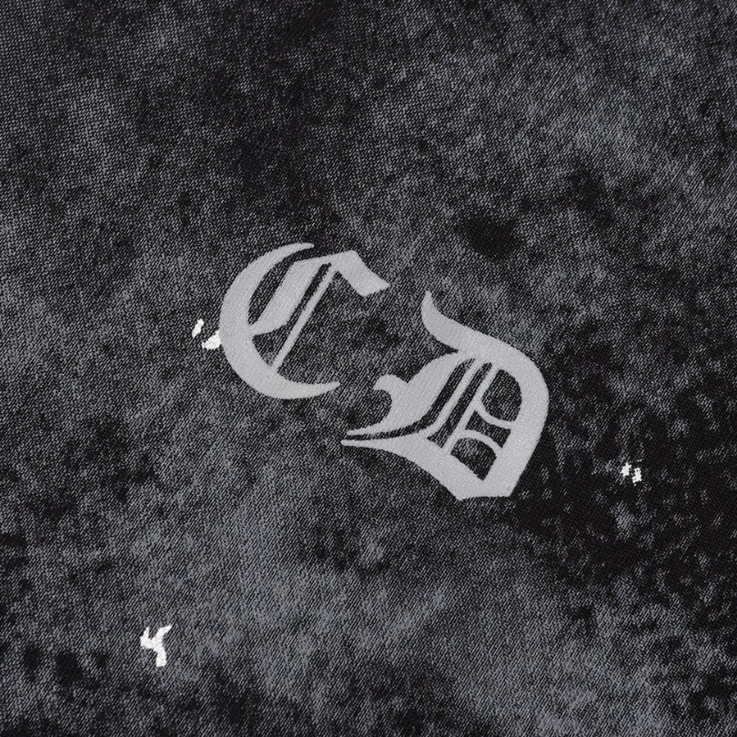 assd-4.jpg CHRM HRTS T-shirt Floral Graphic Black