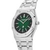AP Royal Oak 15202PT.OO.1240PT.01 ‘Jumbo’ Extra-Thin Platinum Green Dial