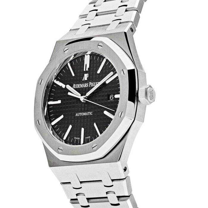 AP Royal Oak 15400ST.OO.1220ST.01 Steel Black Dial