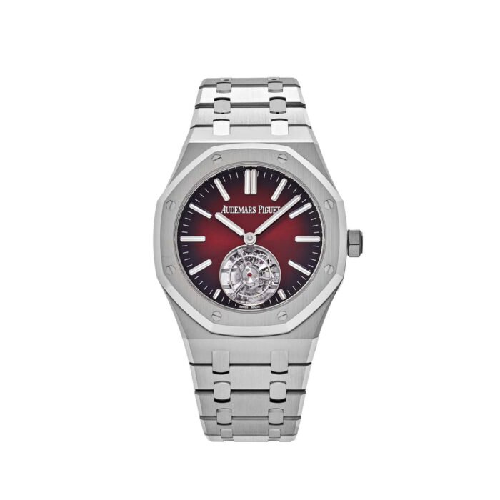 AP Royal Oak 26730ST.OO.1320ST.05 Selfwinding Flying Tourbillon Red Burgundy Steel