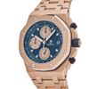 AP Royal Oak Offshore 26238OR.OO.2000OR.01 Chronograph ‘Brick’ Rose Gold Blue Dial