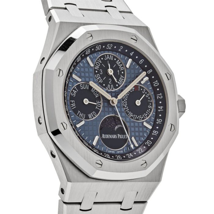 AP Royal Oak Perpetual Calendar 26574ST.OO.1220ST.03 Steel Blue Dial