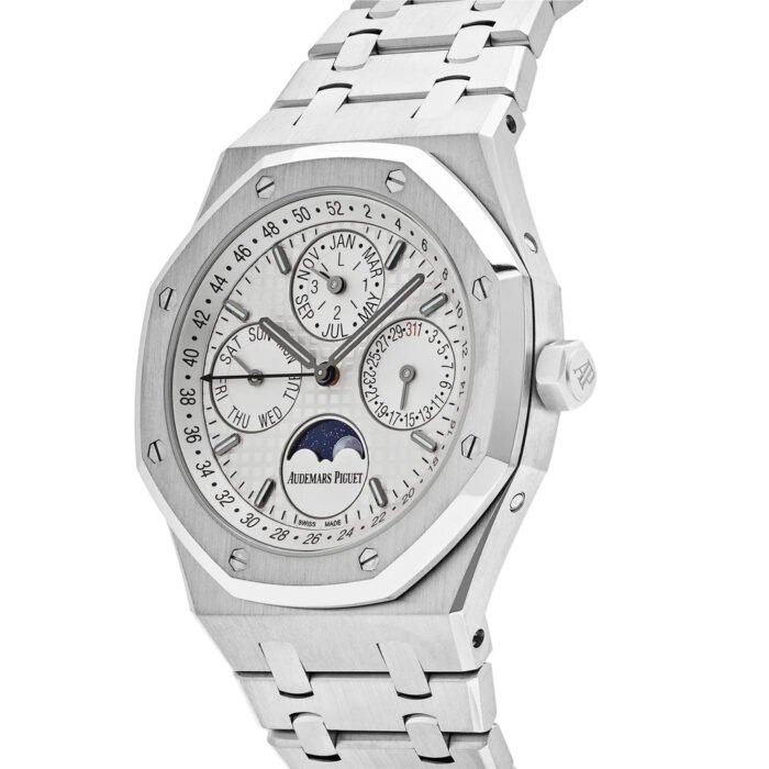 AP Royal Oak Perpetual Calendar 26574ST.OO.1220ST.01 Steel White Dial