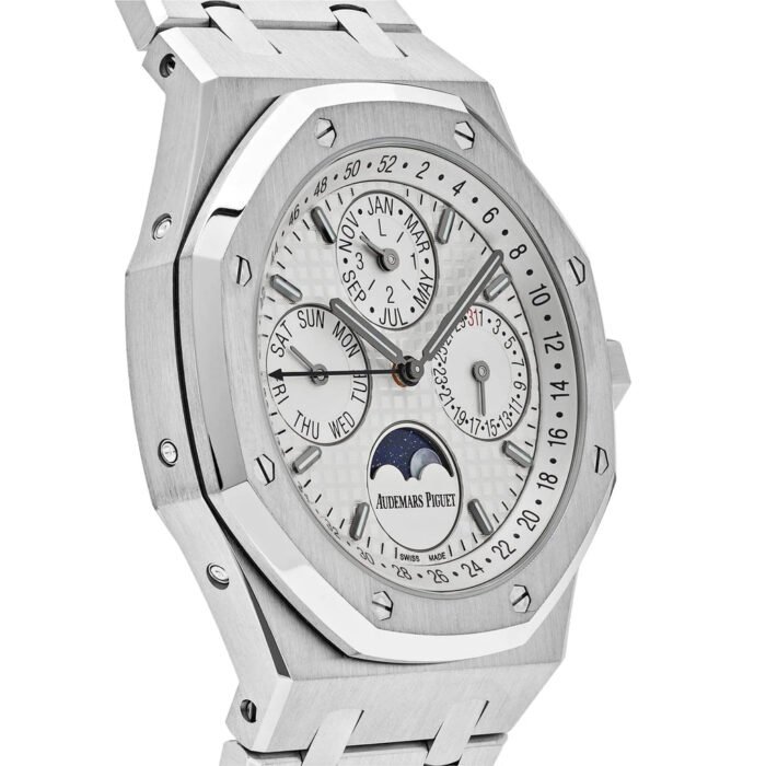 AP Royal Oak Perpetual Calendar 26574ST.OO.1220ST.01 Steel White Dial