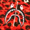 bape20.webp BP T-Shirt Camo Shark Red